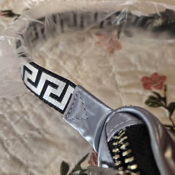 Versace Shiny Silver Belt Bag - Picture 7 of 7